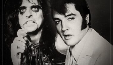 The night Alice Cooper nearly killed Elvis Presley