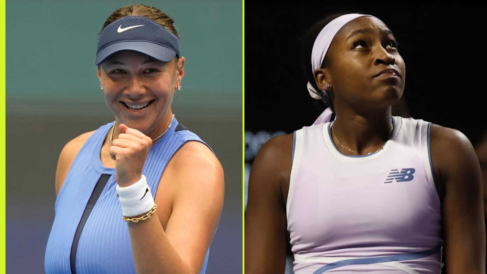 Amanda Annisimova overtakes Coco Gauff after calendar shift