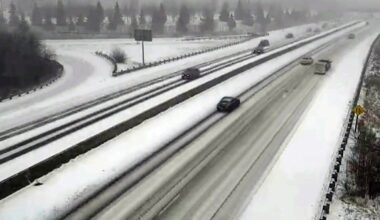 Heavy snow on Boxing Day