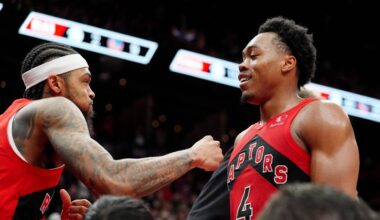 'Just relentless': Barnes' historic night propels Raptors to comeback win
