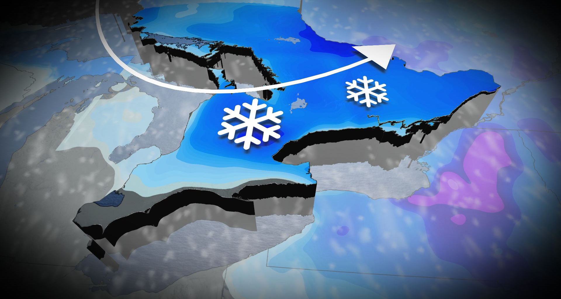 Snow arrives in Ontario Tuesday, but no guarantee for a white Christmas