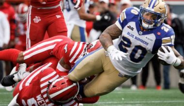 Bombers stampeded in Calgary for first loss of season - Winnipeg