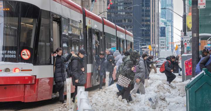 Toronto transit ridership sputters, failing to hit projections or 2024 totals - Toronto