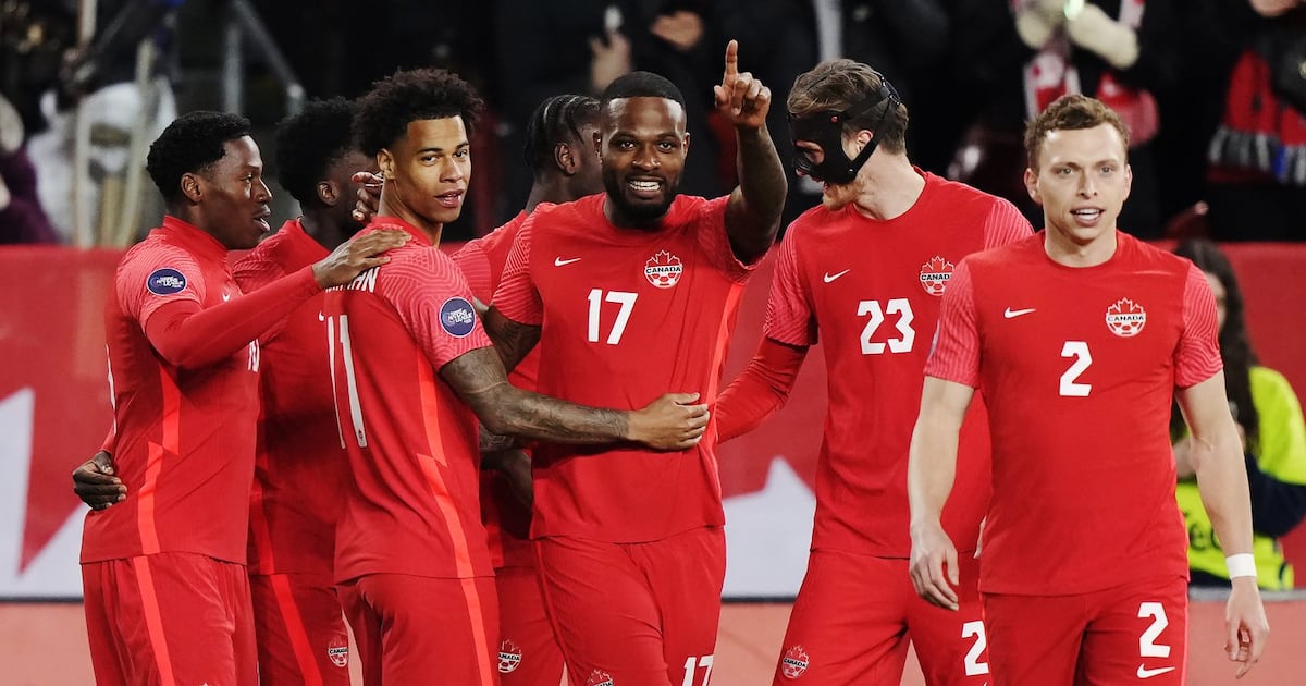 Canadian men close out the year unchanged at No. 27 in FIFA world rankings