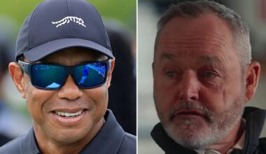 'You owe me' - Legendary caddie convinced Tiger Woods picked him after rescuing golf great from TOILET PAPER disaster