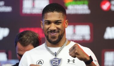 Former heavyweight champion Anthony Joshua involved in a car accident in Nigeria