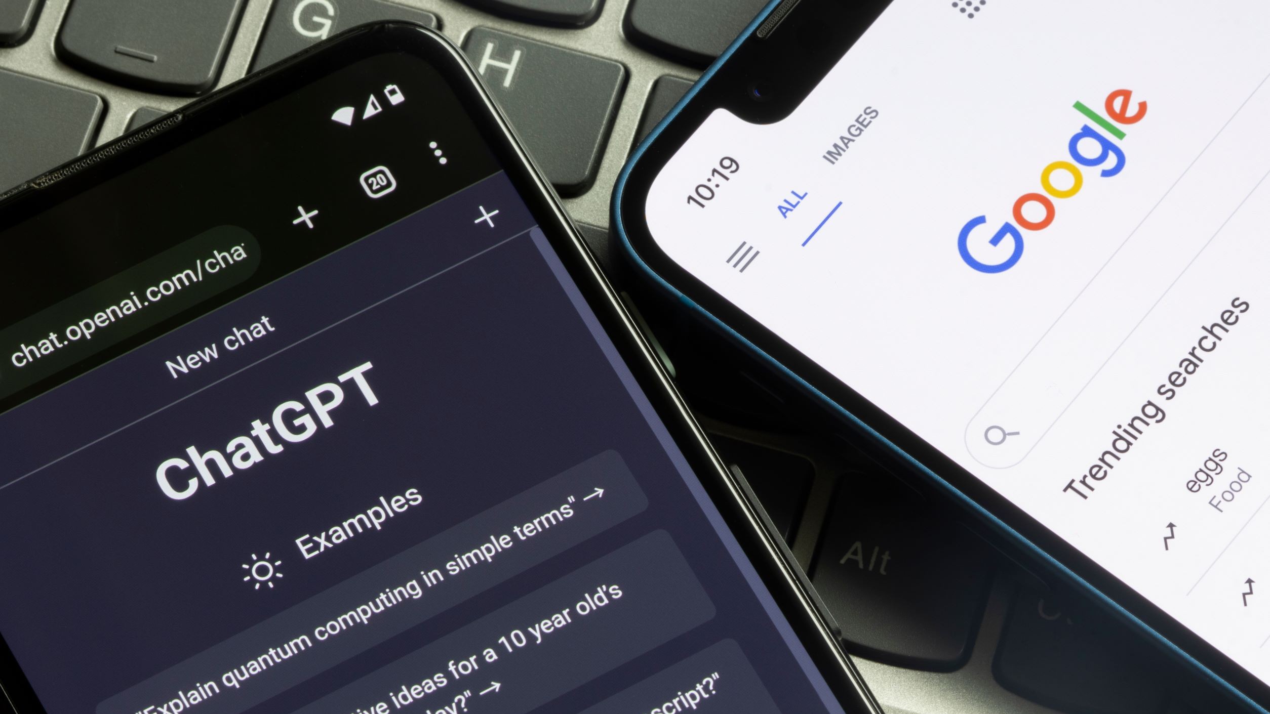 ChatGPT and Google Search