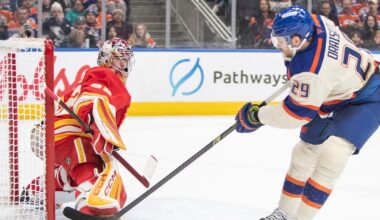 Leon Draisaitl nets hat trick, Edmonton Oilers douse Calgary Flames