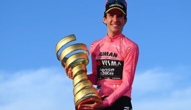 ROME, ITALY - JUNE 01: Simon Yates of Great Britain and Team Visma