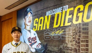 Song Sung-mun's First Base Opportunity Emerges with Padres - 조선일보