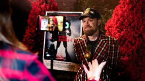 NORTH HOLLYWOOD, CALIFORNIA - DECEMBER 04: Mike P. Nelson attends "Silent Night Deadly Night" premiere on December 04, 2025 in North Hollywood, California.  (Photo by Randy Shropshire/Getty Images for Cineverse)