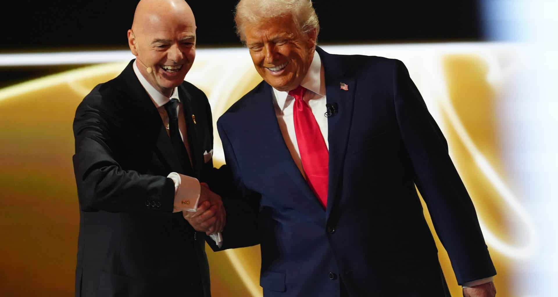 Golf might be softening with Trump, but the World Cup Draw showed us what real shameless pandering looks like