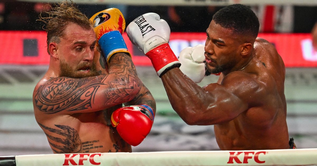 Jake Paul Knocked Out by Anthony Joshua in Netflix Boxing Clash