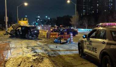 Man seriously hurt in south Etobicoke crash