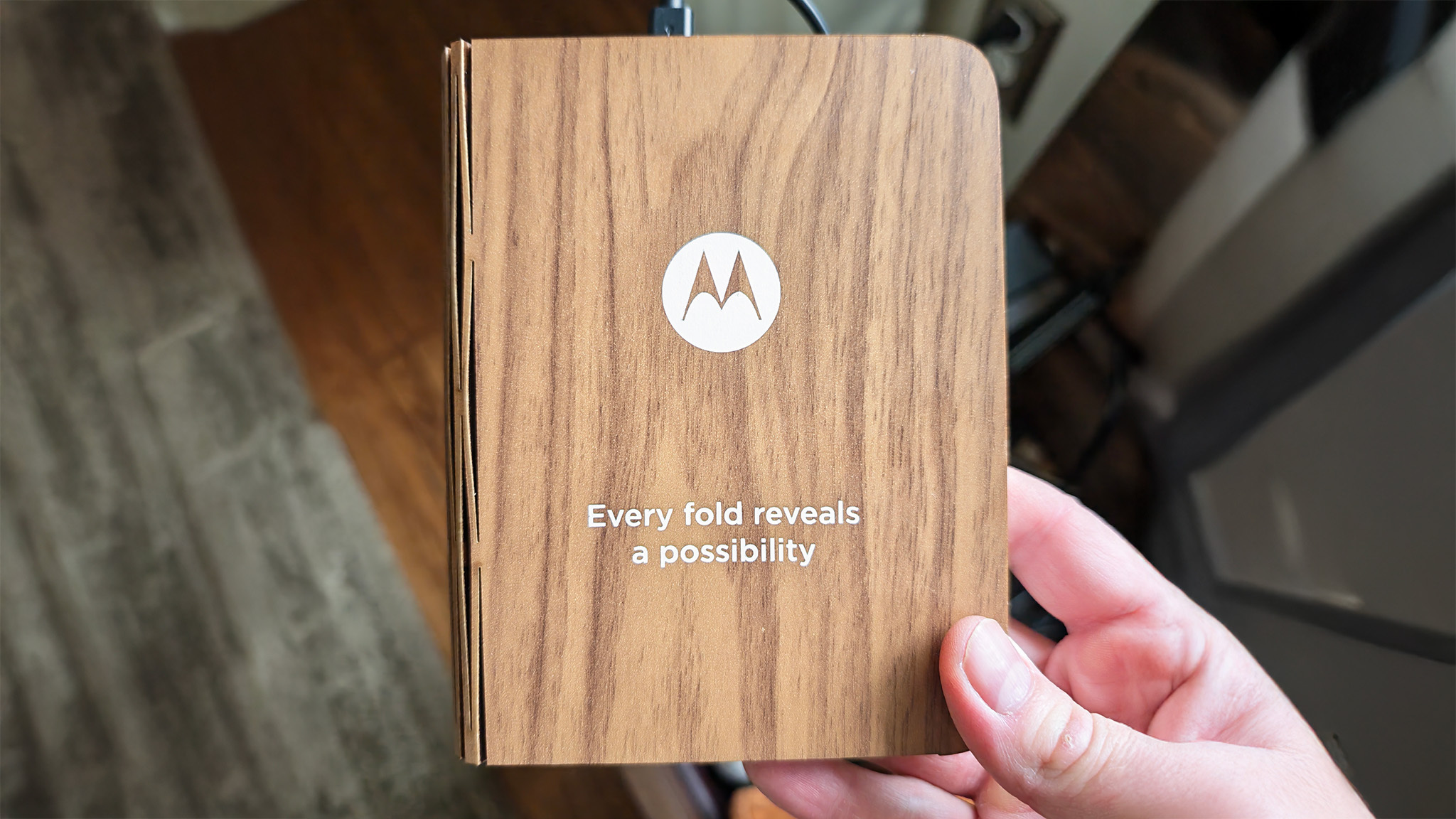 Motorola sent us a teaser package that screams something exciting is brewing