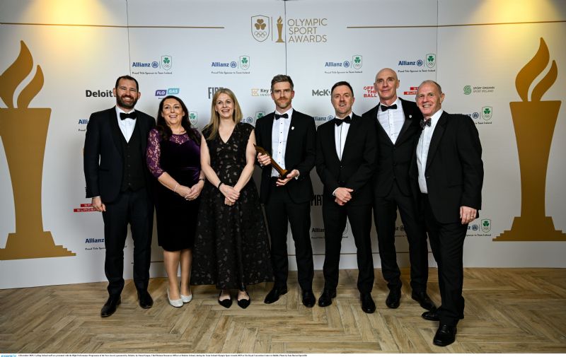 Cycling Ireland Win High Performance Programme of the Year at the Olympic Sport Awards