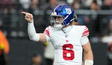 New York Giants' No. 1 draft pick odds plunge but win pleases players