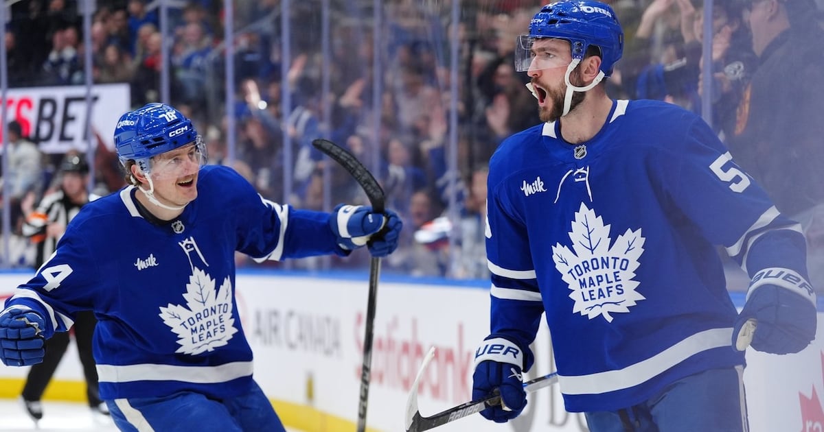 Joseph Woll nets shutout as injury-riddled Toronto Maple Leafs burn New Jersey Devils