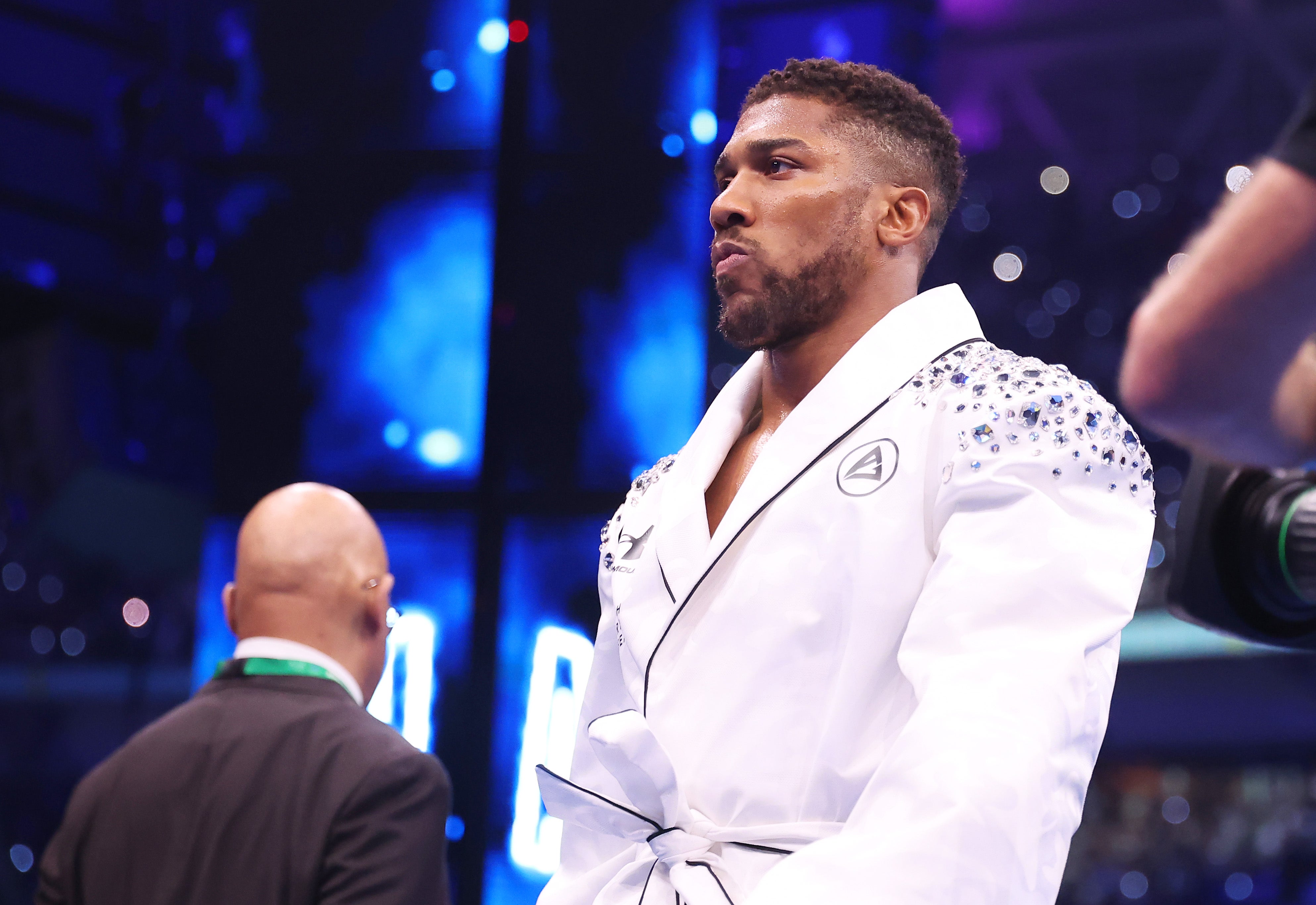 Anthony Joshua will aim to bounce back from a stoppage by Daniel Dubois