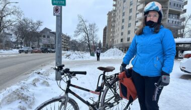 Winnipeg cyclists call for better maintenance of bike lanes, safety measures