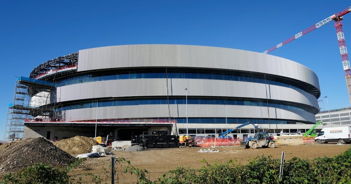 Major construction push on Milan Olympic rink