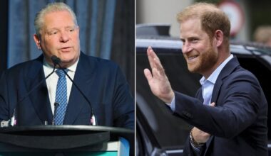 Prince Harry met with Doug Ford, premier confirms
