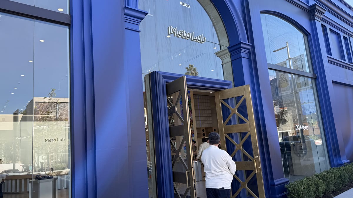 Visiting Meta's Los Angeles Store To Demo Quest & Smart Glasses