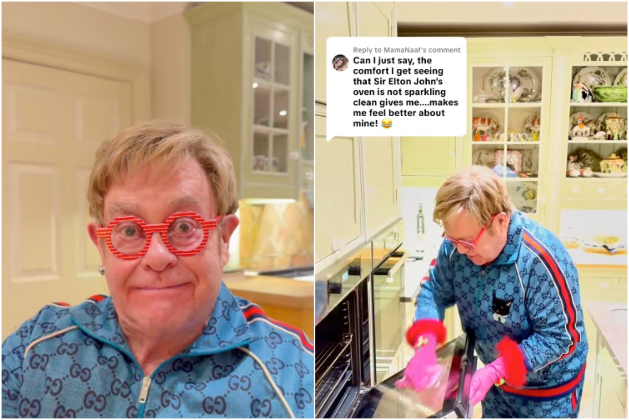 Elton John: ‘I can assure you, I don’t have anything dirty in this house’