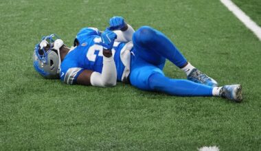 Lions place All-Pro safety Kerby Joseph on IR with nagging knee injury