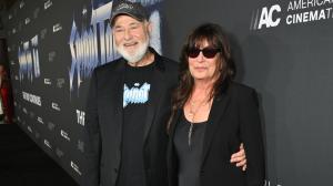 Rob Reiner and Michelle Singer at 'Spinal Tap II: The End Continues' Los Angeles Premiere held at The Egyptian Theatre on September 09, 2025 in Los Angeles, California.