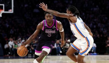 Timberwolves hand the Thunder their 3rd loss after Anthony Edwards takes over down the stretch