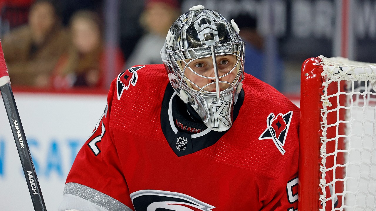 Hurricanes goalie Pyotr Kochetkov to have surgery, 'probably out for the year'