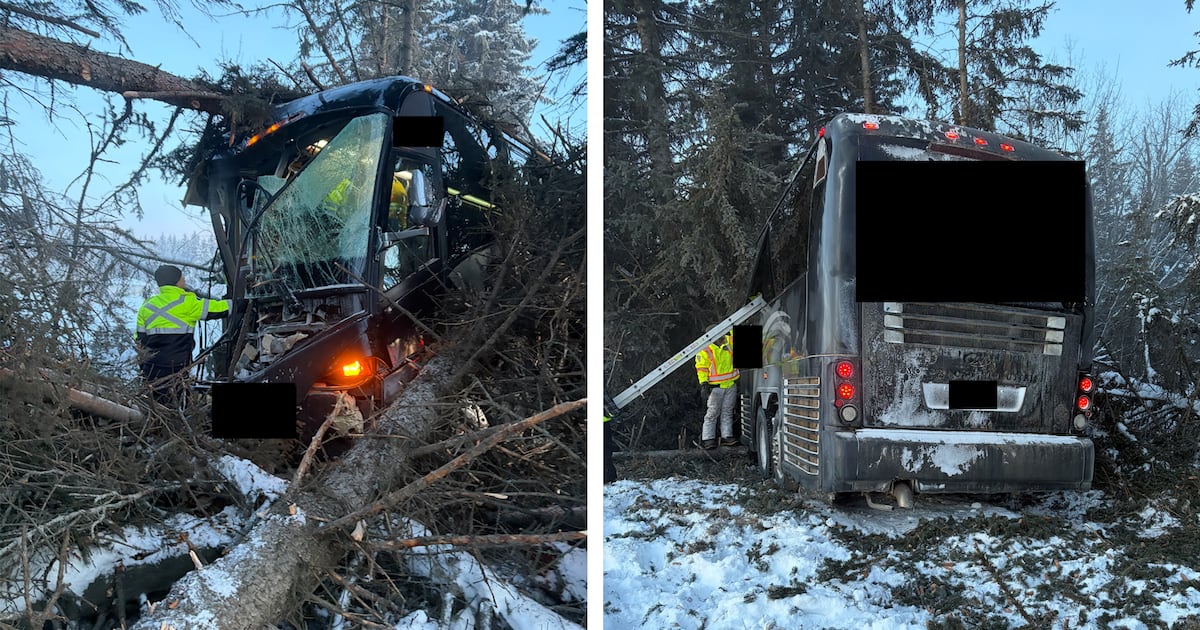 2 Junior A hockey players hospitalized after crash in northern Alberta - CTV News