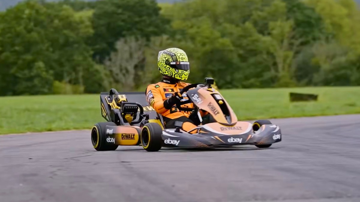 I Watched F1 Champ Lando Norris Whoop His McLaren Boss in a Kart Race That Opened My Eyes