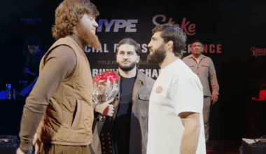 Arman Tsarukyan, Shara Magomedov face off before grappling bout