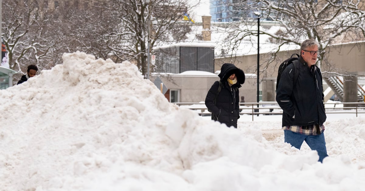 ‘Significant snow’ possible in Toronto and much of southern Ontario Friday: Environment Canada - CTV News