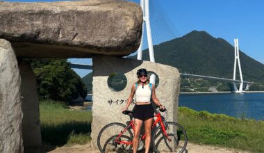 I fell in love with this island-to-island cycling trail through rural Japan