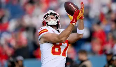 Chiefs' Travis Kelce needs 57 yards to make NFL history before potential retirement image