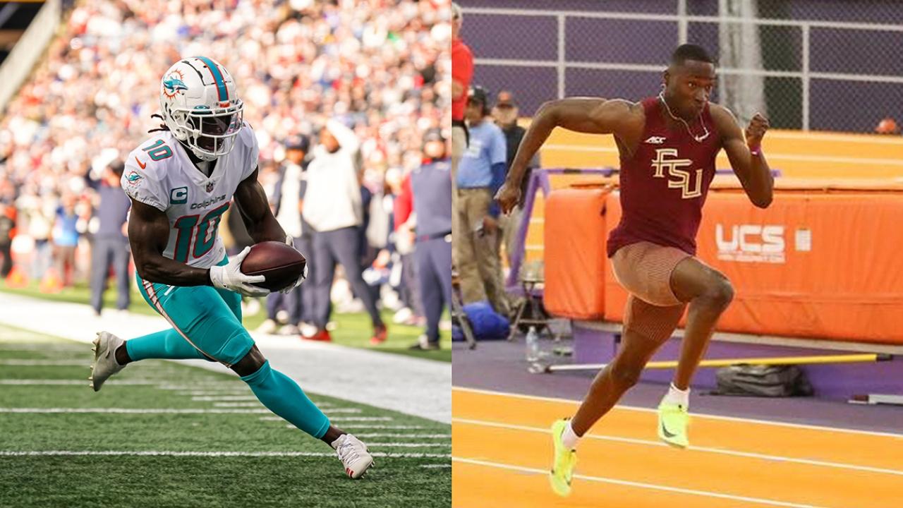 Can the fastest NFL players beat the NCAA track stars? Here's what the numbers say