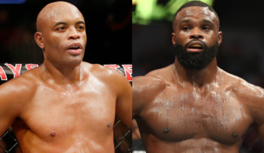 Anderson Silva and Tyron Woodley