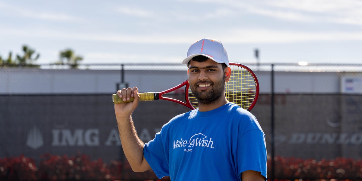 Critically-ill tennis player trains at IMG academy in Bradenton