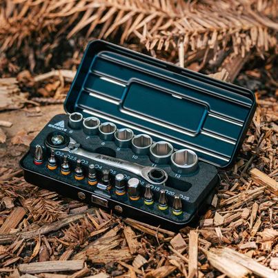 Granite Duet Hex Bit &amp; Socket Ratchet Tool Kit