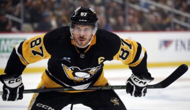 Penguins’ Sidney Crosby passes Mario Lemieux for eighth in all-time NHL scoring