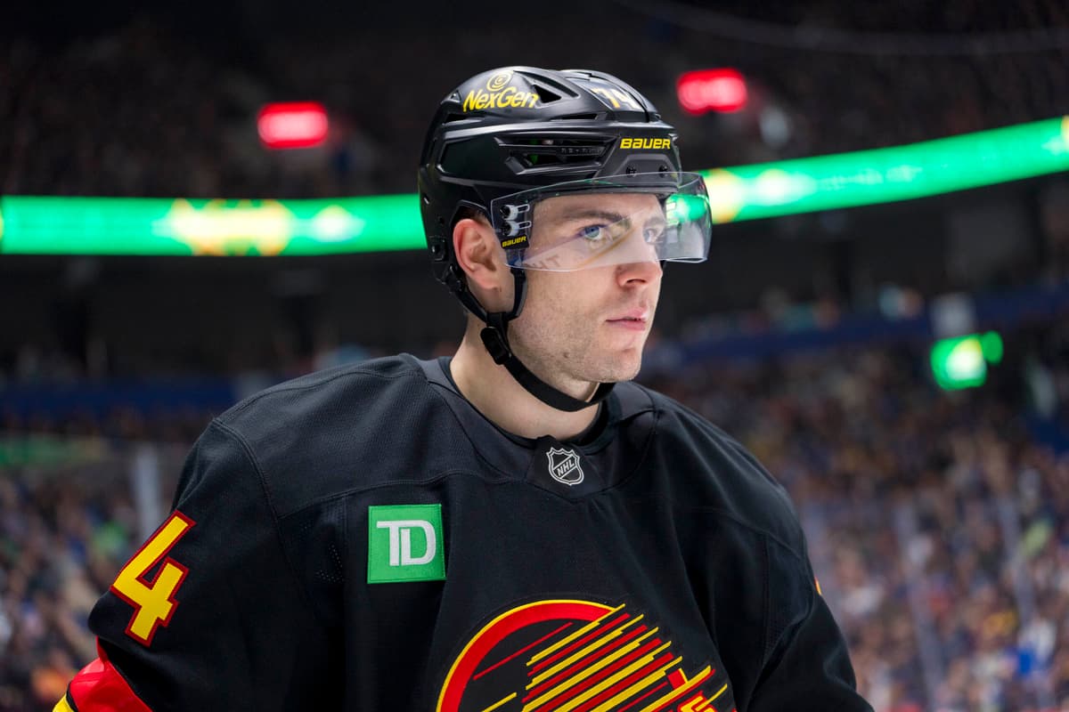 Canucks’ Jake DeBrusk reacts to upcoming healthy scratch