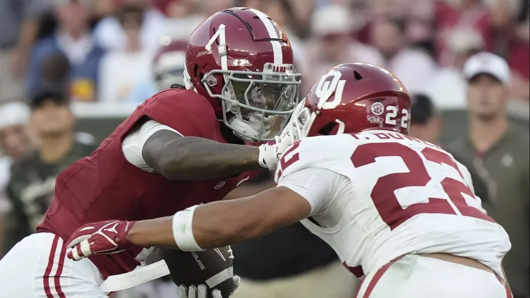 NFL NFL Draft projected players to watch in the Alabama vs Oklahoma playoff matchup image