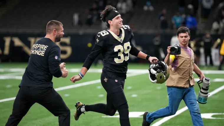 Saints' Charlie Smyth proving to be an inspiration for NFL-hopefuls in Ireland image