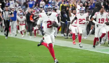 NFL hit Giants' Deonte Banks with a drug test after his best play of the season image