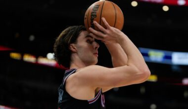 Josh Giddey's sixth triple-double powers Bulls past Cavaliers