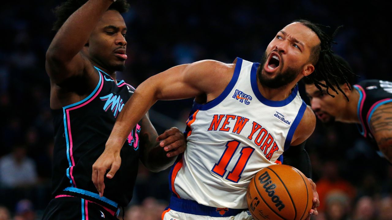 Brunson scores 47, Knicks overcome Towns’ quiet night to beat Heat