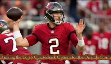 Ranking the Top 5 Quarterback Options for the Orlando Storm